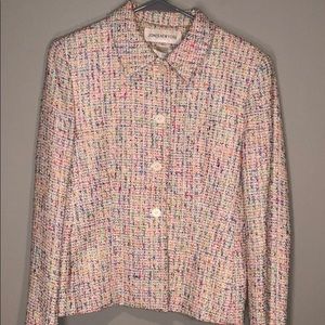 Jones New York tweed jacket